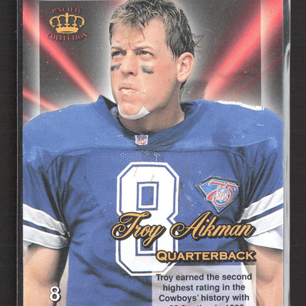 1994 Pacific Crown Collection Troy Aikman #8