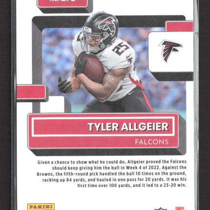 2023 Panini Donruss Optic Tyler Allgeier #278