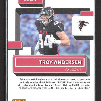 2023 Panini Donruss Optic Football Troy Andersen #273 Pink
