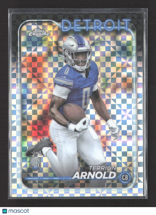 2024 Topps Chrome Terrion Arnold #228 X-Fractor RC