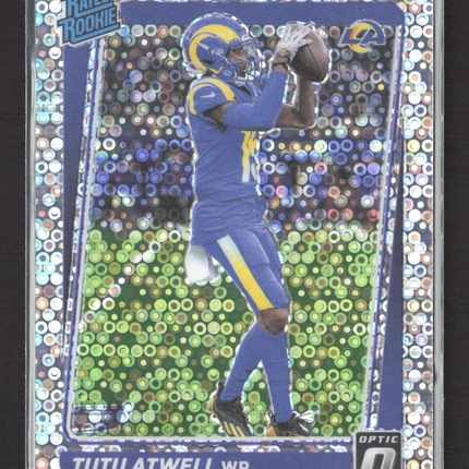 2021 Panini Donruss Optic Prizm Tutu Atwell #220 Disco 092/125