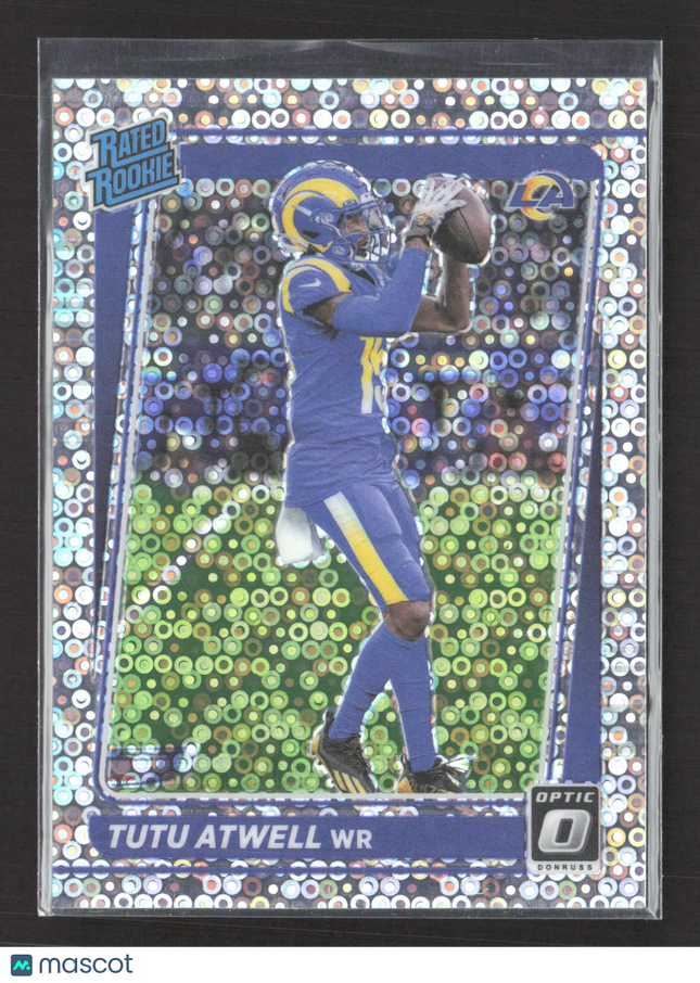 2021 Panini Donruss Optic Prizm Tutu Atwell #220 Disco 092/125