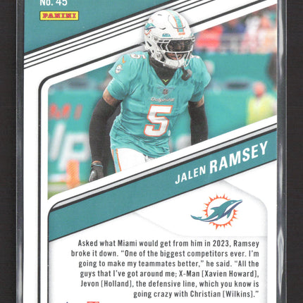 2023 Panini Donruss Elite Jalen Ramsey #45 Blue 91/99