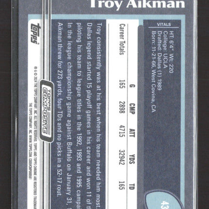 2014 Topps Composite Troy Aikman #433