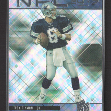 1999 Upper Deck HoloGrFX NFL 24/7 Troy Aikman #N6