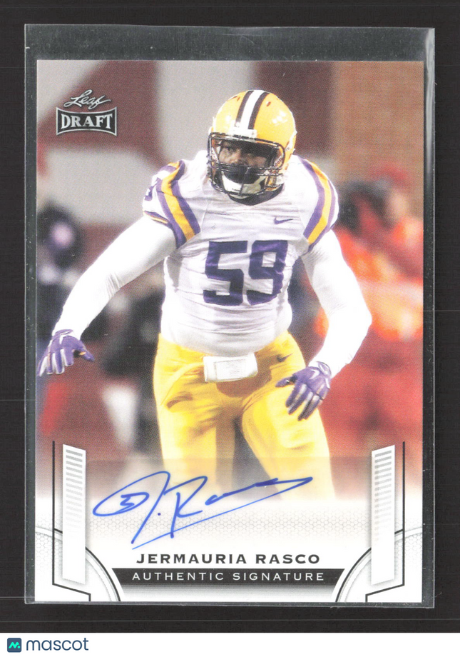 2015 Leaf Draft Jermauria Rasco #BA-JR2 Auto