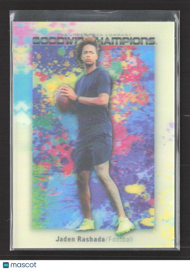 2024 Upper Deck Goodwin Champions Splash of Color Jaden Rashada #SCL-JR