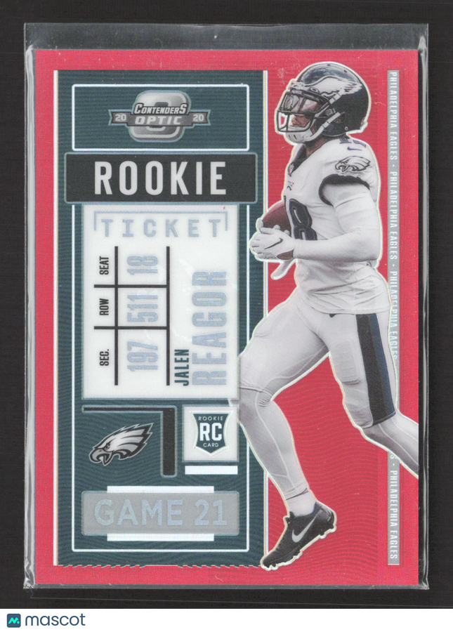 2021 Panini Contenders Optic Jalen Reagor #78 Red RC 094/125