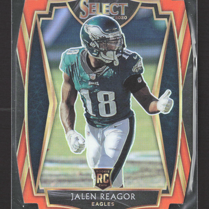 2021 Panini Select Prizm Jalen Reagor #168 Orange RC
