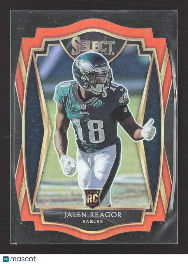2021 Panini Select Prizm Jalen Reagor #168 Orange RC