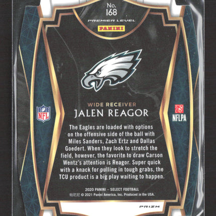 2021 Panini Select Prizm Jalen Reagor #168 Orange RC