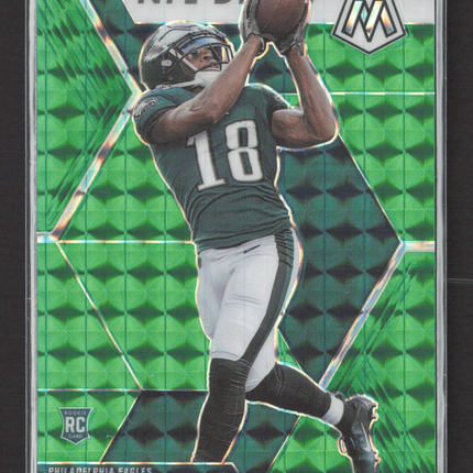 2020 Panini Mosaic Prizm Jalen Reagor #271 Green