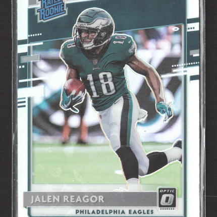 2020 Panini Donruss Optic Prizm Jalen Reagor #165 HOlo