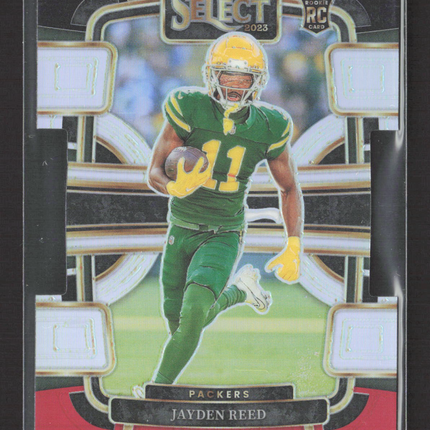 2024 Panini Select Concourse Jayden Reed #38 RC