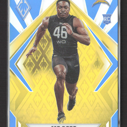 2020 Panini Phoenix Football Joe Reed #173 Yellow 44/75 RC