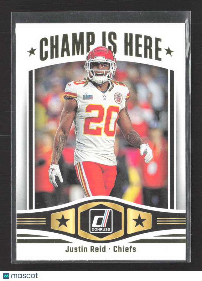 2023 Panini Donruss Champ Is Here Justin Reid #CIH-13
