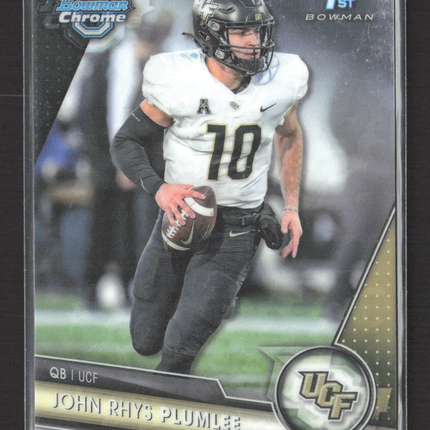 2023 Bowman Chrome University John Rhys Plumlee #104 / 1st Bowman