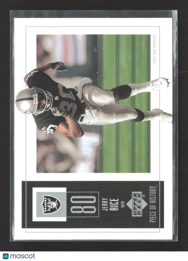 2002 Upper Deck Piece of History Jerry Rice #70