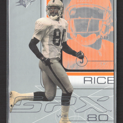 2001 Upper Deck SPx Jerry Rice #65