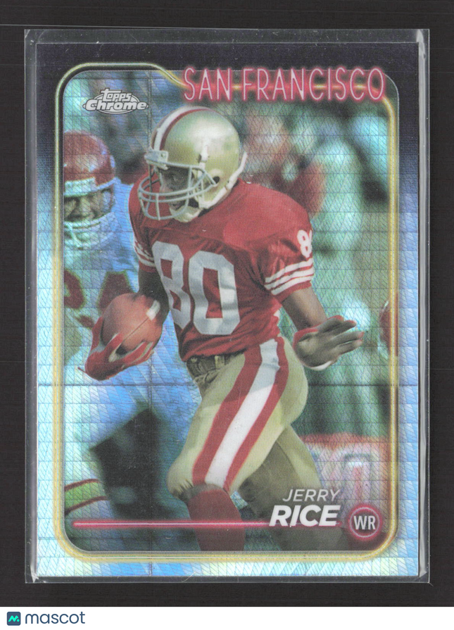 2024 Topps Chrome Jerry Rice #176 prism