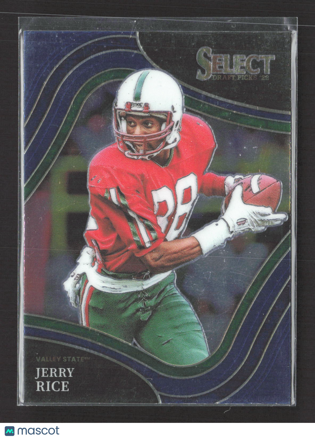 2022 Panini Select Draft Picks Jerry Rice #148 Field Level