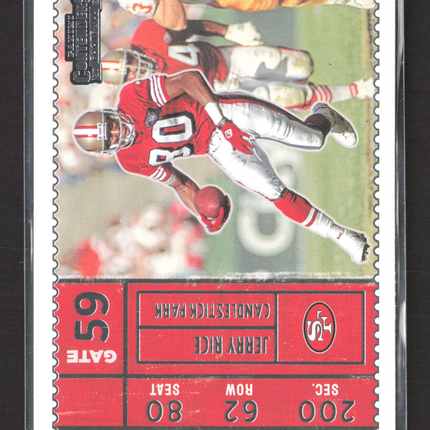 2023 Panini Contenders Game Day Ticket Jerry Rice #GDT-JRI