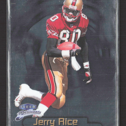 1998 Fleer Brilliants Jerry Rice #60