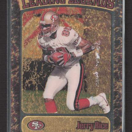 1998 Topps Gold Label Leading Legends Jerry Rice #LL1