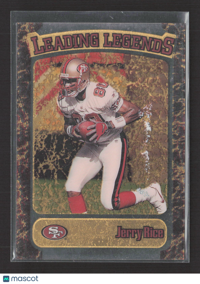1998 Topps Gold Label Leading Legends Jerry Rice #LL1