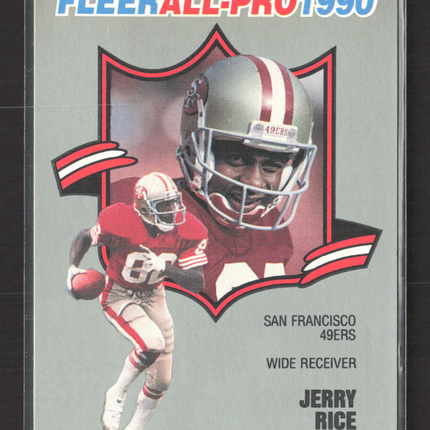 1990 Fleer All-Pro Jerry Rice #2