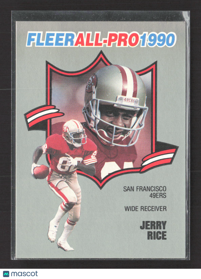 1990 Fleer All-Pro Jerry Rice #2
