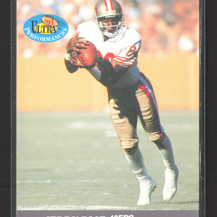 1991 Fleer Ultra Ultra Performances Jerry Rice #9