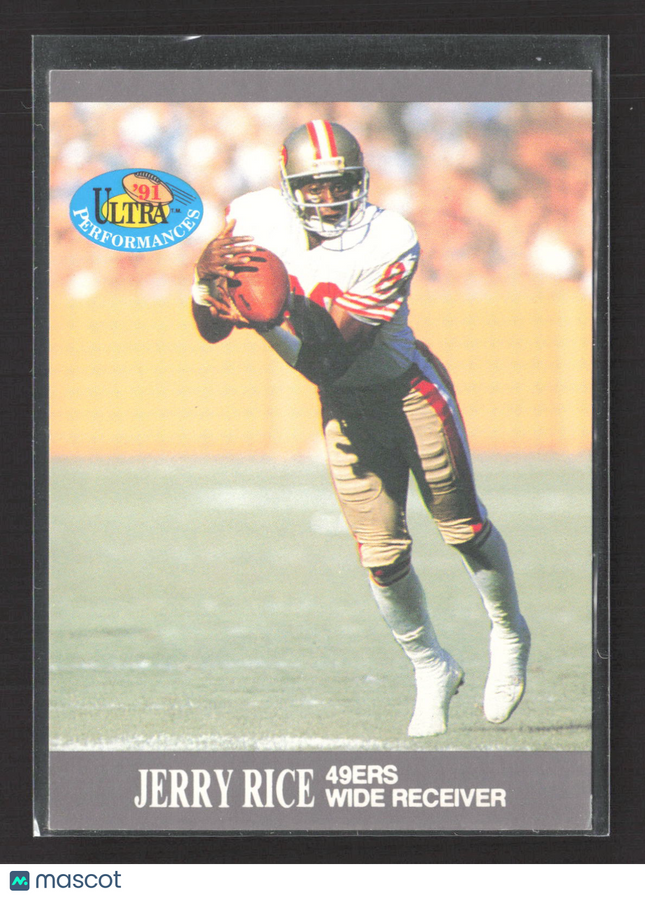 1991 Fleer Ultra Ultra Performances Jerry Rice #9