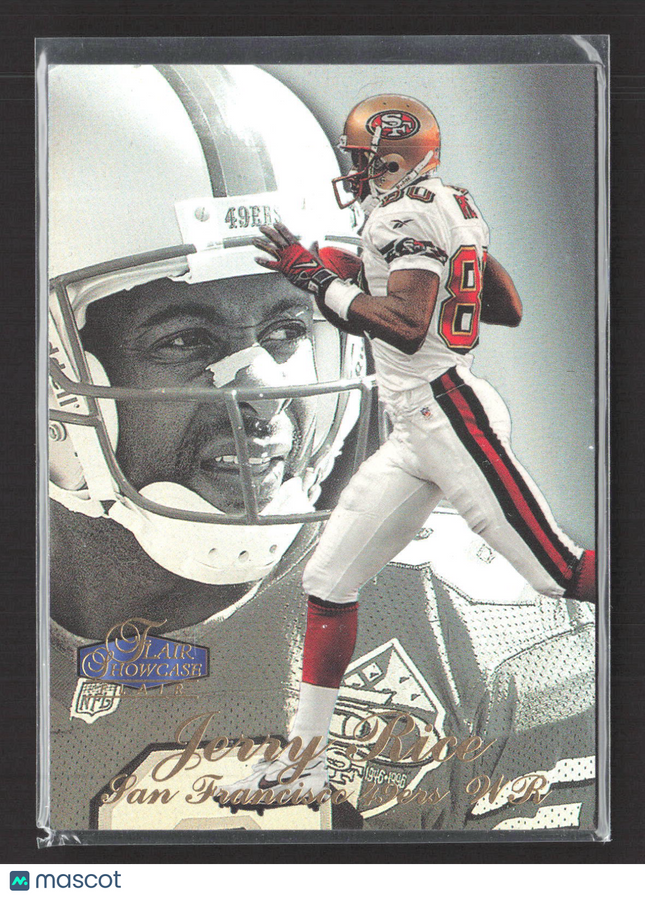 1998 Fleer Flair Showcase Row 3 Jerry Rice #6