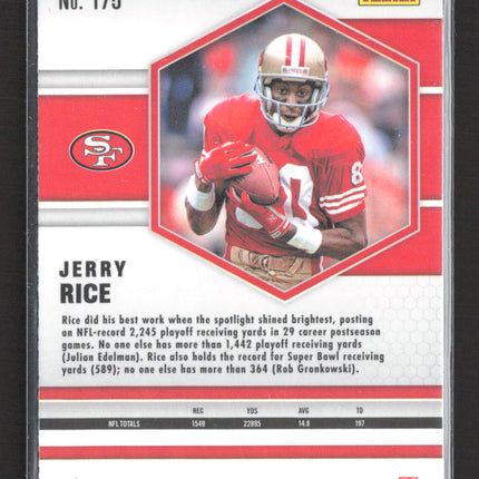 2021 Panini Prizm Mosaic Jerry Rice #175 Silver