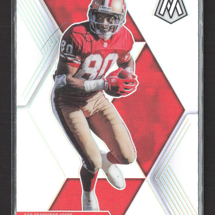 2020 Panini Mosaic Prizm Jerry Rice #178 Silver