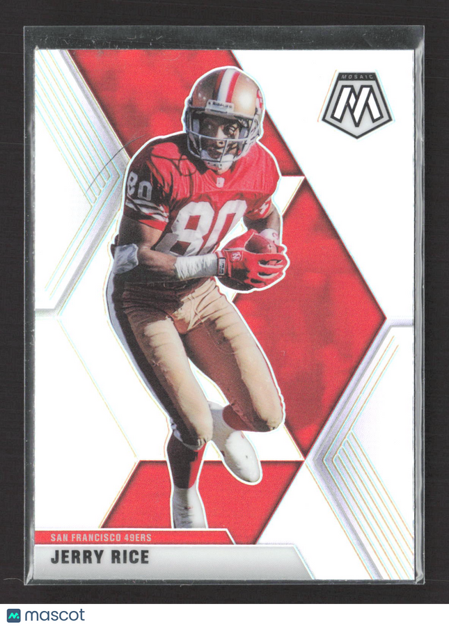 2020 Panini Mosaic Prizm Jerry Rice #178 Silver