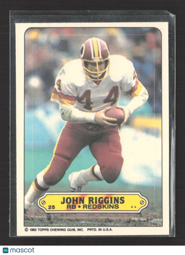 1983 Topps John Riggins #25