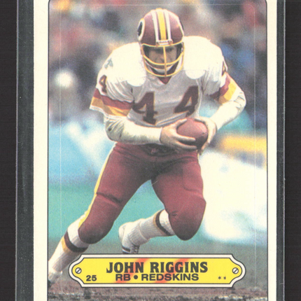 1983 Topps John Riggins #25