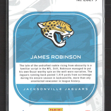 2021 Panini Certified Graffiti James Robinson #2021-9 119/249
