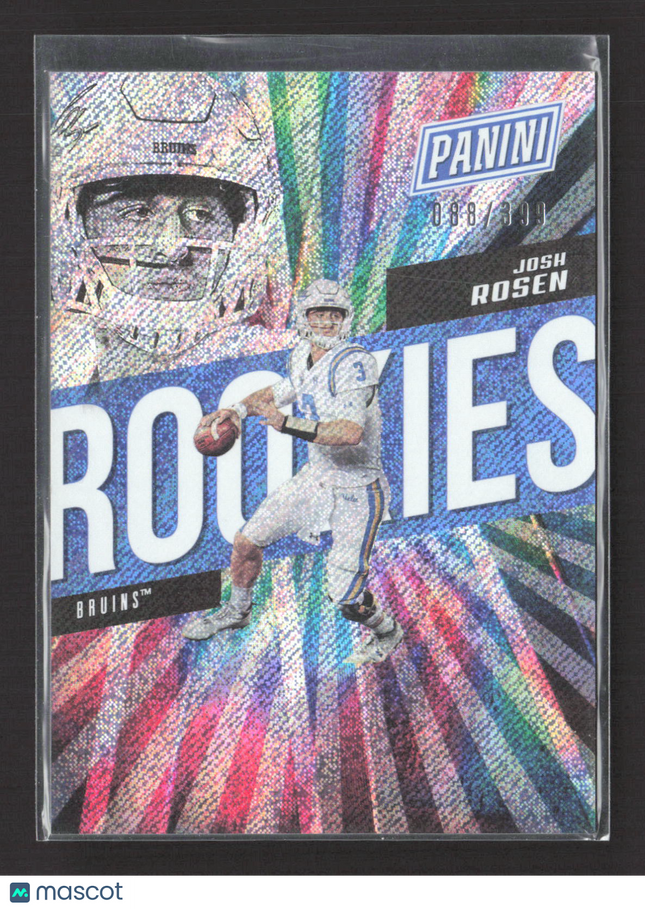 2018 Panini The National Josh Rosen #89 Holo Prizm 088/399