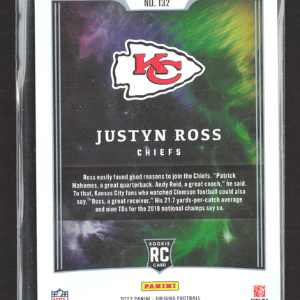 2022 Panini Origins Justyn Ross #132 RC