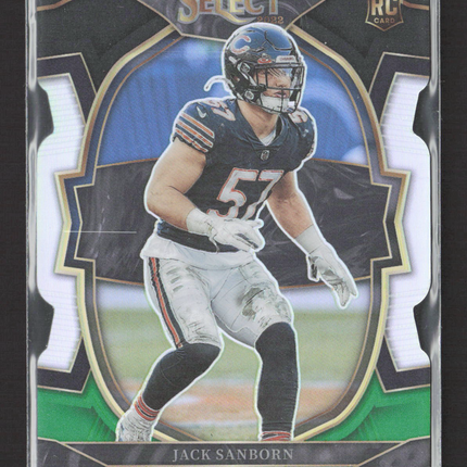 2023 Panini Select Prizm Concourse Jack Sanborn #62 RC