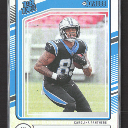 2024 Donruss Ja'Tavion Sanders #317 No Name Holo