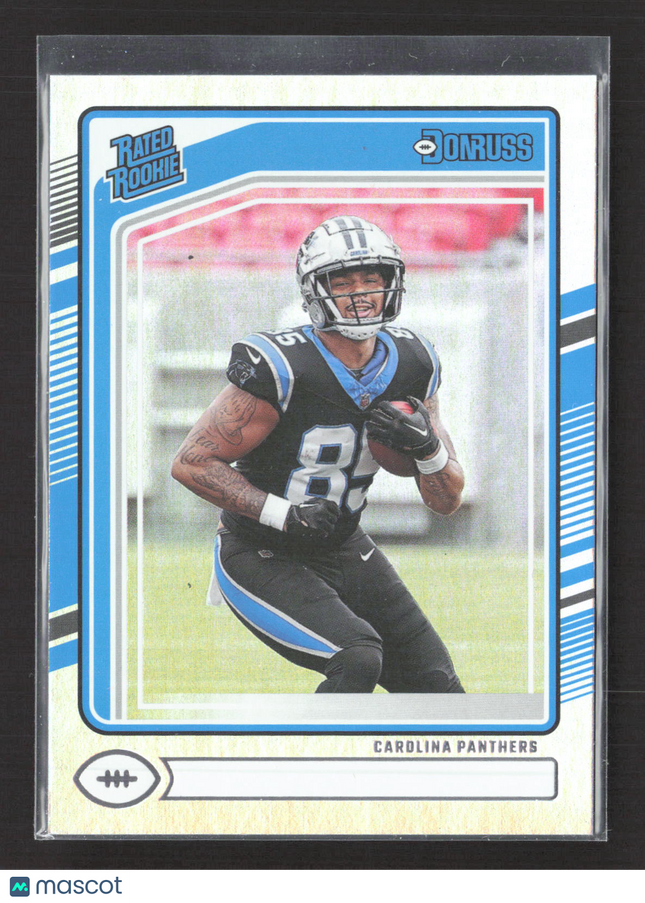 2024 Donruss Ja'Tavion Sanders #317 No Name Holo