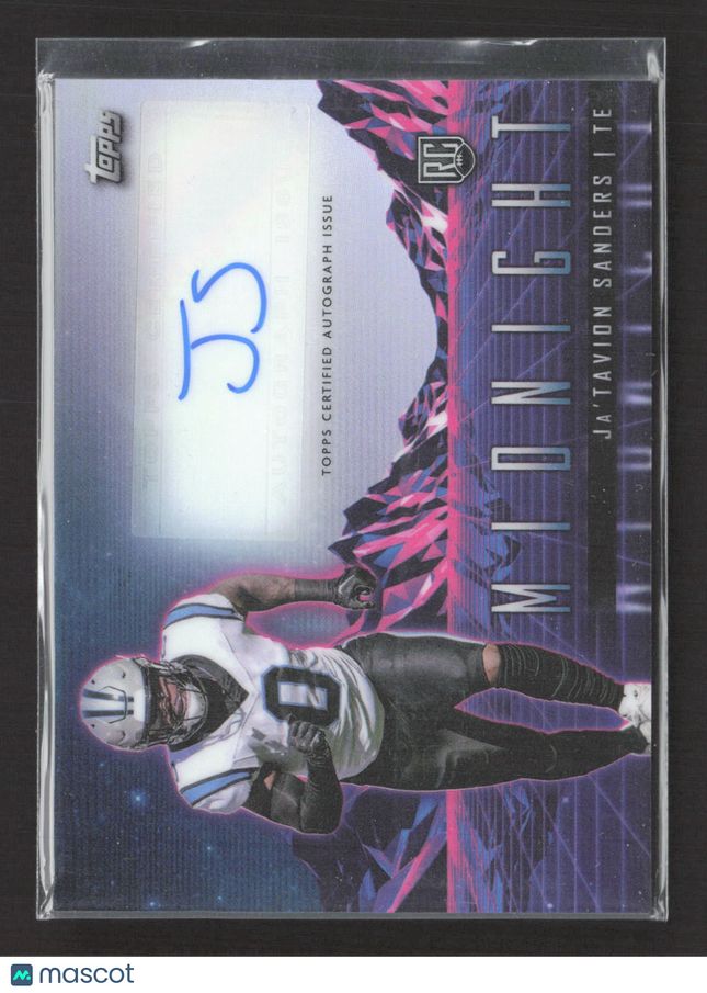 2024 Topps Midnight Ja'Tavion Sanders #RHS-JS RC Auto