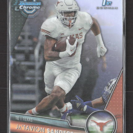 2023 Bowman Chrome University Ja'Tavion Sanders #158 Refractor