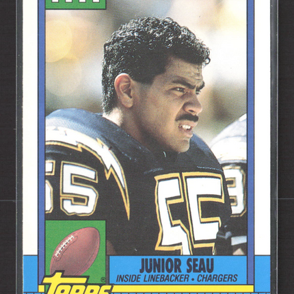 1990 Topps Traded Junior Seau #28T