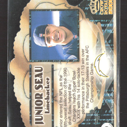 2000 Pacific Crown Royale Junior Seau #89