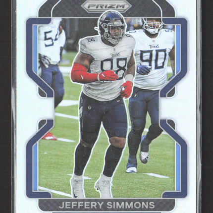 2021 Panini Prizm Jeffery Simmons #5 Silver